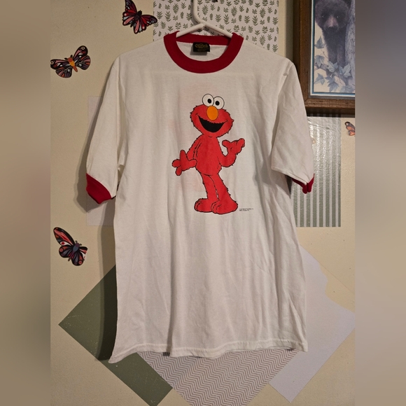 Vintage | 80s Cartoon Ringer Tee - Picture 1 of 5